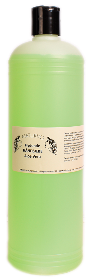 Håndsæbe med Aloe Vera 1 L